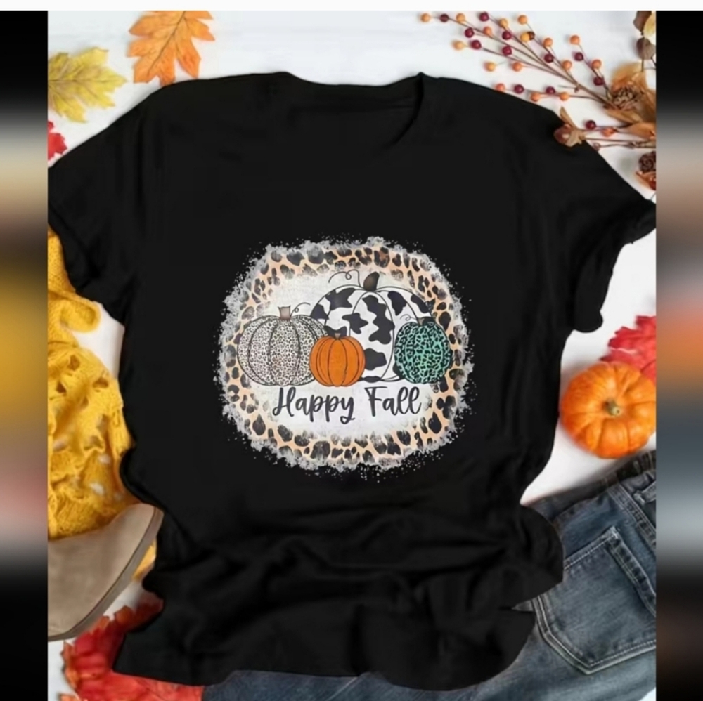 Happy fall pumpkin top